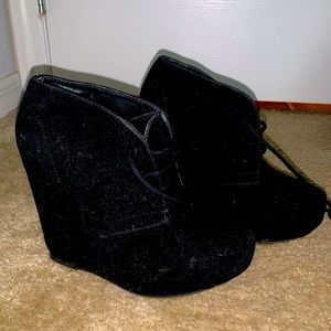 Suede Booties